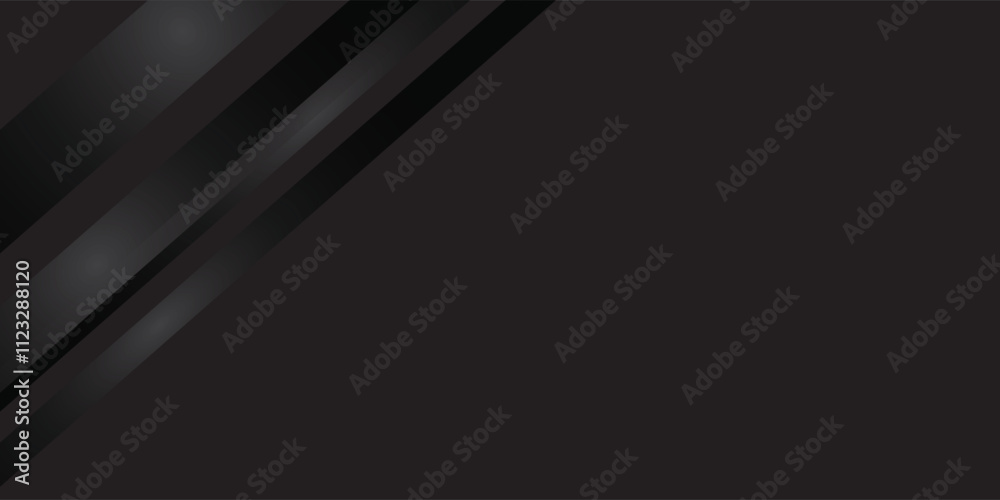 Black abstract background. Elegant dark diagonal shape elements. Modern luxury grey gradient graphic design Black abstract background. Elegant dark diagonal shape elements. Modern luxury grey gradient graphic design