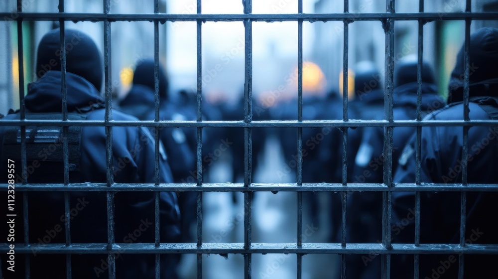 Obraz premium Press freedom challenges a worldwide examination of journalist crackdowns