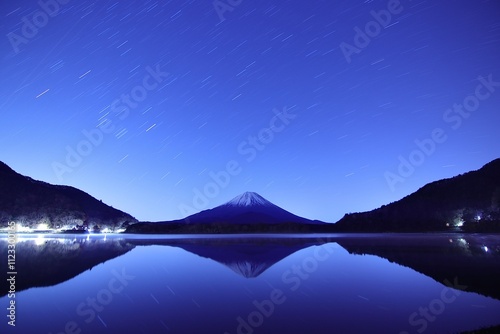 Reflection of Mt.Fuji