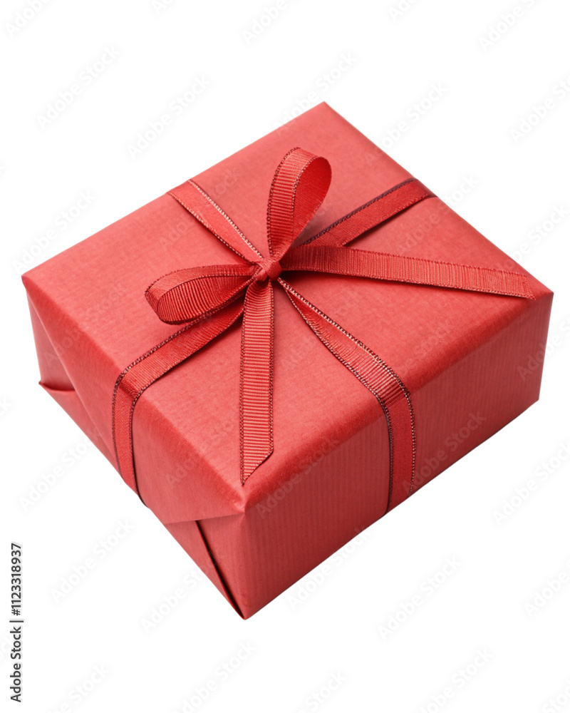 Obraz premium gift box isolated on white