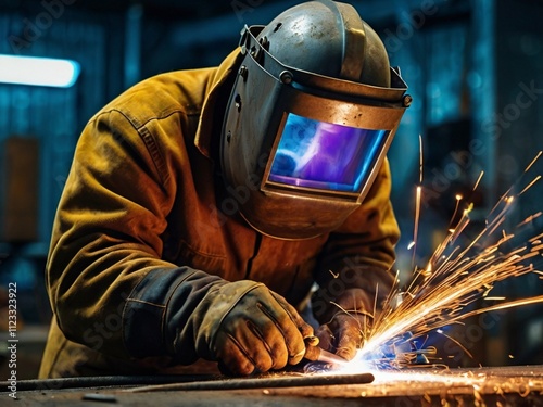 welder at work