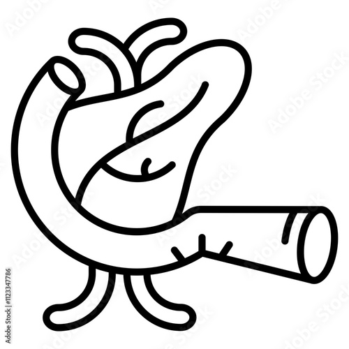 pancreas single icon
