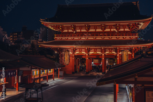Photography Sensoji Temple in Asakusa, Tokyo, Japan