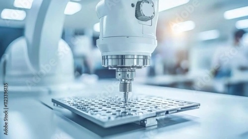 High-Tech Manufacturing: Robotic Precision in Modern Factory