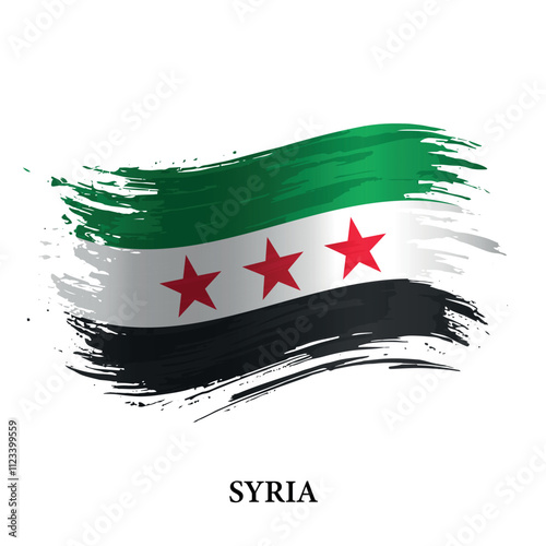 Flag of Syrian Arab Republic