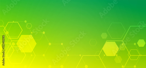 Green yellow abstract background, digital technology speed connect, cyber nano information,  communication, innovation future tech data, internet network connection, Ai big data, line dot illustration