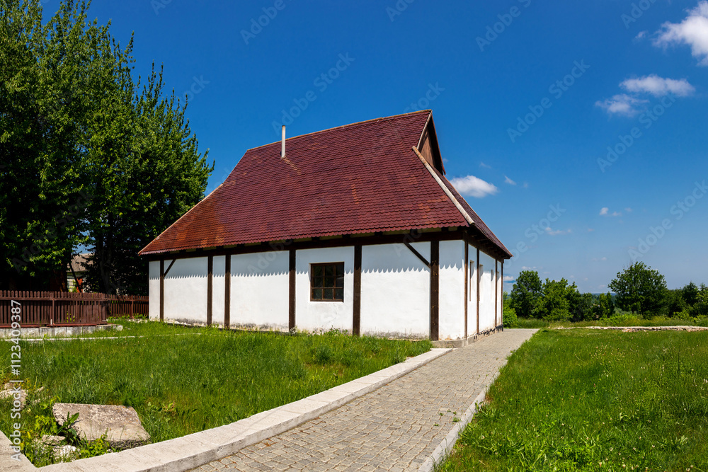Fototapeta premium Old Baal Shem Tov Synagogue in Medzhibozh
