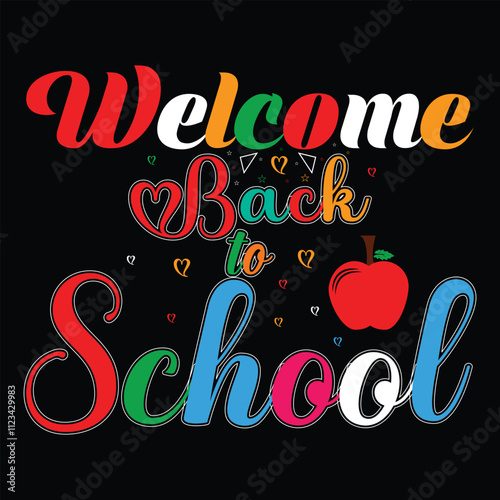 New Back To School T-shirt Design