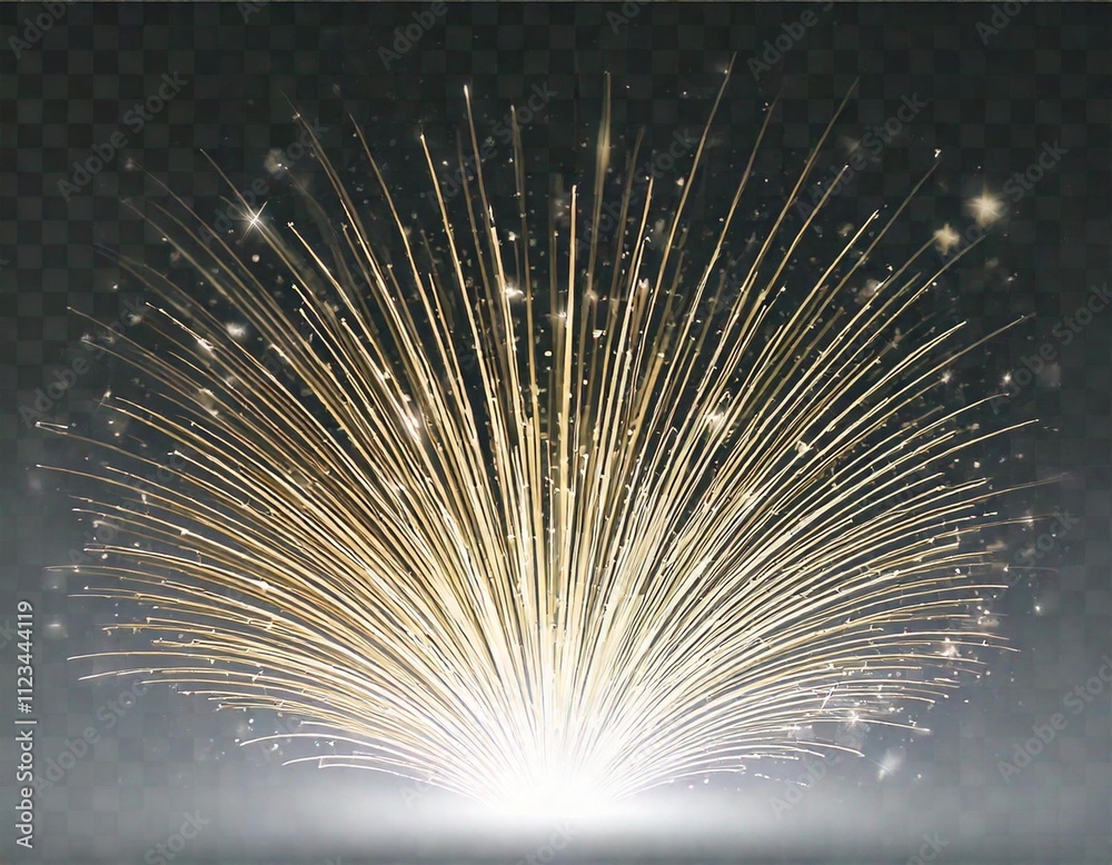 Naklejka premium fireworks in the night sky