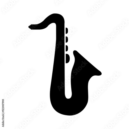Trumpet icon, Trumpet sign isolated – vector