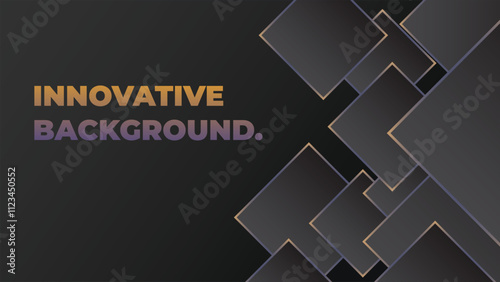 An innovative black vector background.