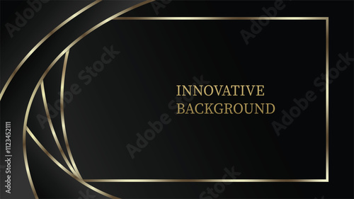 An innovative black vector background.