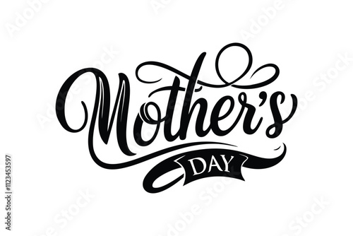 Mother's Day Typography Vector Design