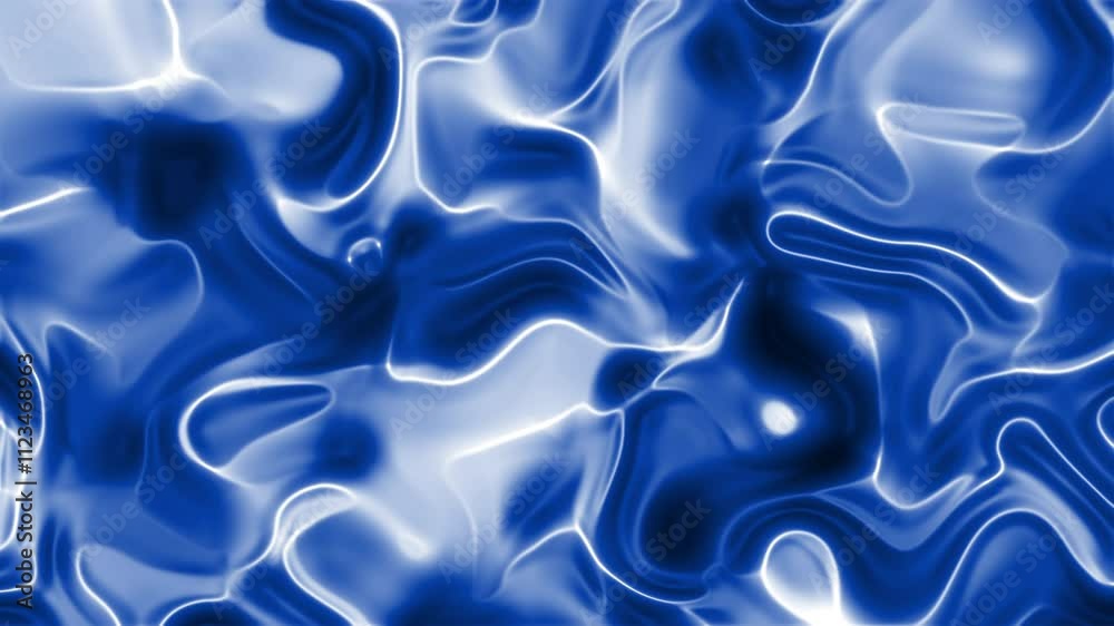 Ripples on the water surface with a dark blue gradient