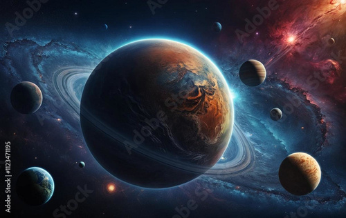  Planet Universe Galaxy, A Journey Through Time and Space photo