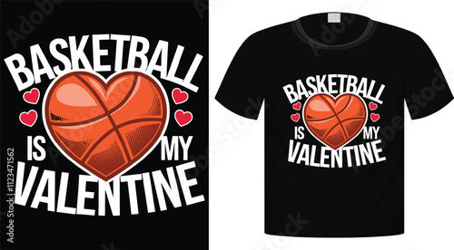 Valentine's T-Shirt Design For Print Ready