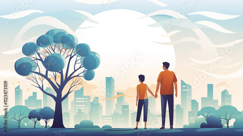 Sporty elderly couple in the park on the sports ground. Beautiful woman and man doing sports exercises. Healthy lifestyle concept