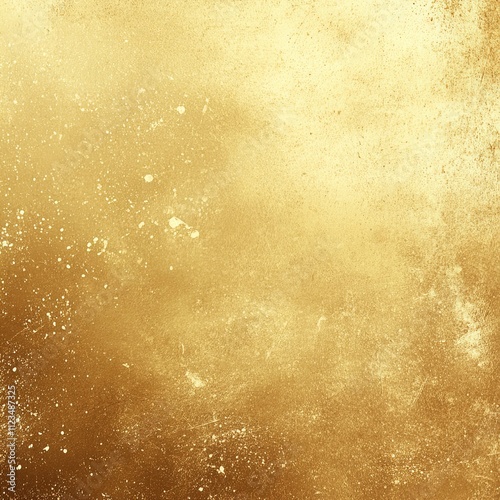 Grainy Gold Background with Fine Texture Effects