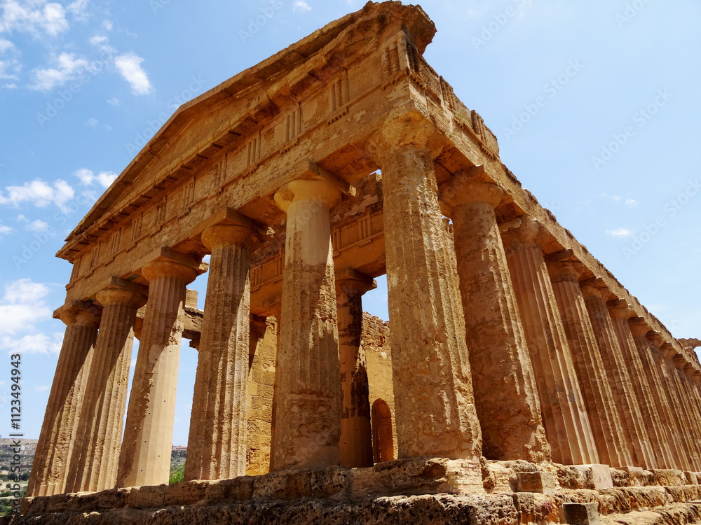 Obraz premium Sicile, vallée des temples Agrigente