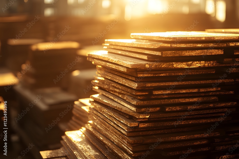 Wooden Planks Drying Under Sunlight at Sawmill Wooden Planks Drying Under Sunlight at Sawmill
