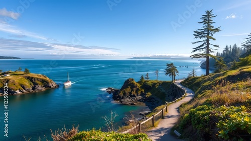 Dash Point State Park Washington, Stunning Scenery, Bright Colors,  High Definition Photography
