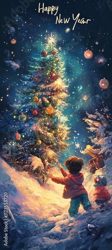 Happy New Year without a certain year