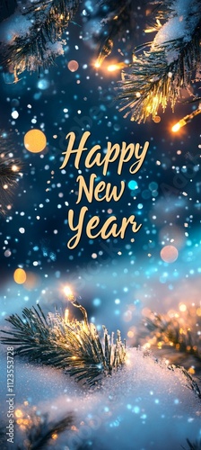 Happy New Year without a certain year