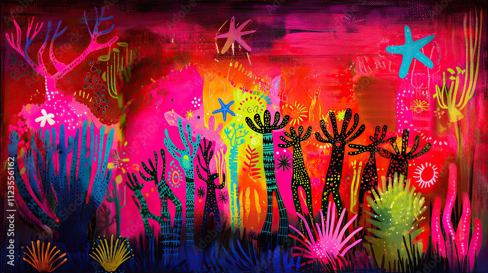 Fototapeta premium Abstract colorful background