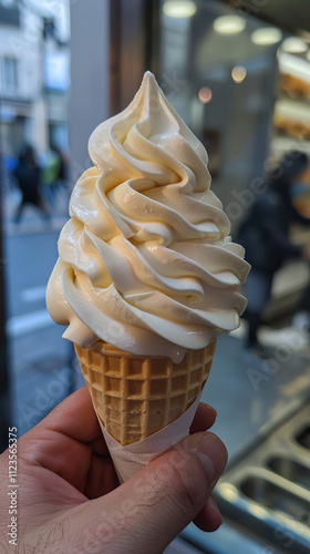 Italian gelato icecream flavoured