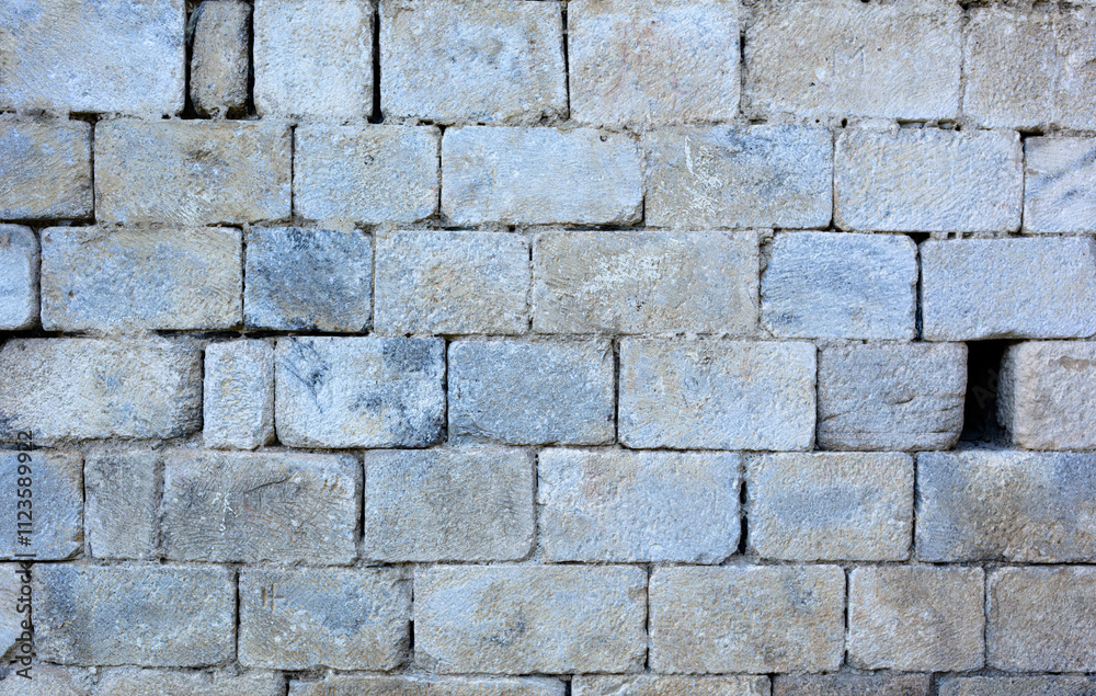 Naklejka premium ancient wall stones
