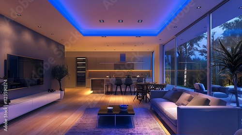 Smart home with intuitive lighting