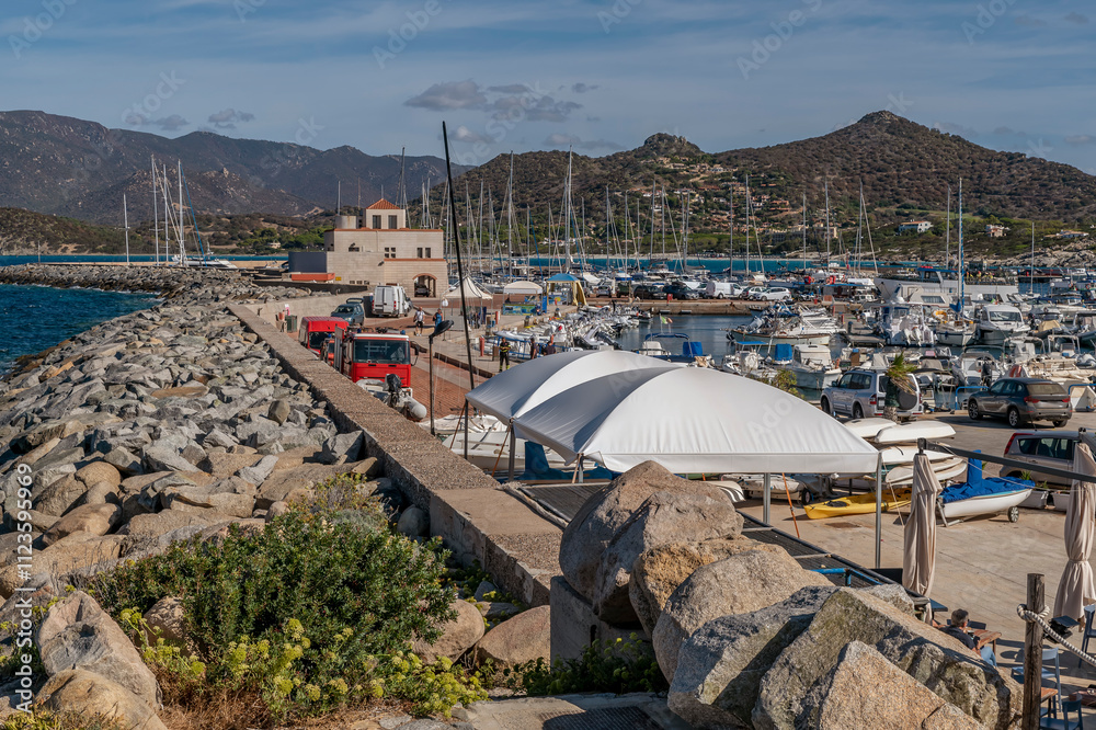 Φωτογραφία The tourist port of Villasimius, Sardinia, Italy