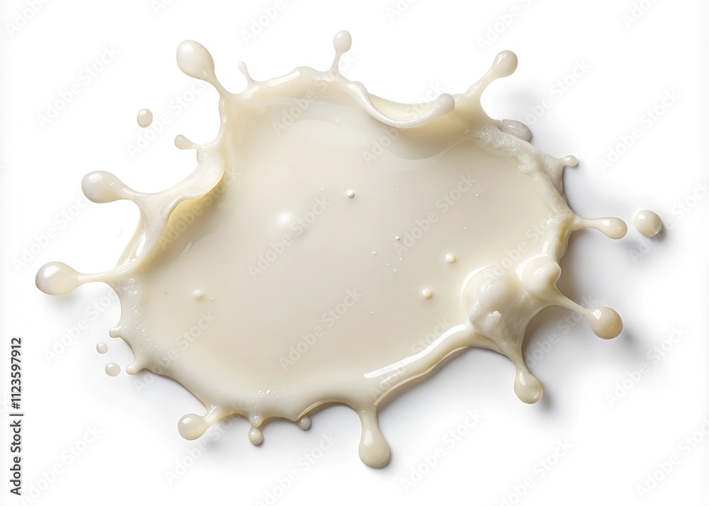 Obraz premium splash isolated on white background