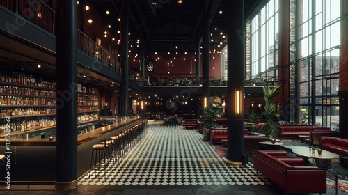 Grandiose Speakeasy Bar: Luxurious Interior Design