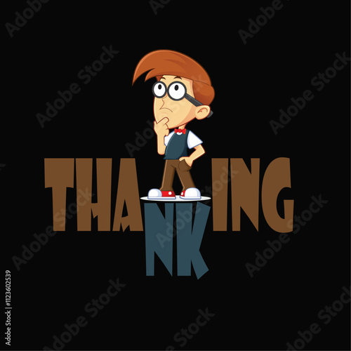 T shirt Design Thanking