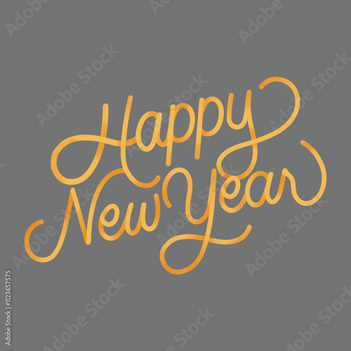 Happy New Year , Happy  New Year Background , Lettering text for Happy New Year , New Year Celebration , Happy New Year Card background , New Year Greeting Card for 2025