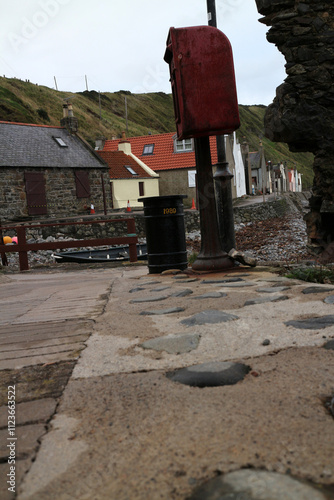 Small fishing village of Crovie - Aberdeenshire - Scotland - UK photo