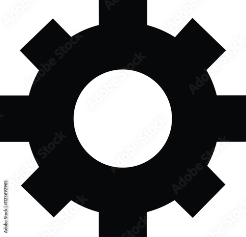 Mechanical icon, settings icon, repair icon, recycling parts icon, recycle, mechanic, machine, reuseable product icon, repair icon