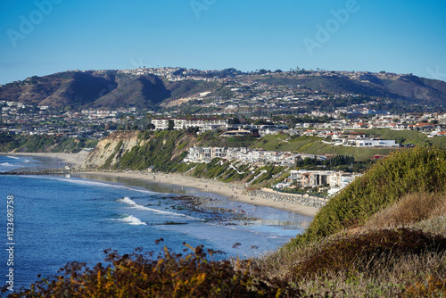 The Pacific Coast near Dana Point, California. photo