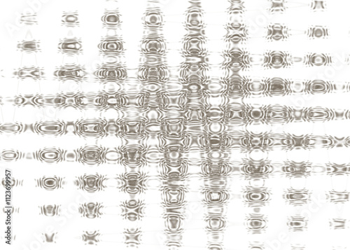 An abstract transparent iridescent color blur design element.