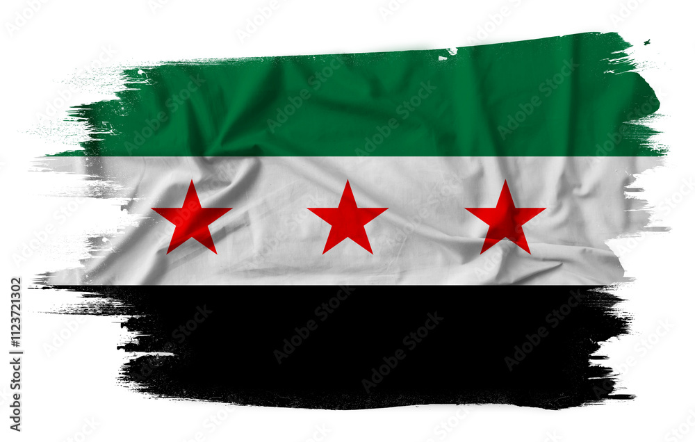 Syria new flag.