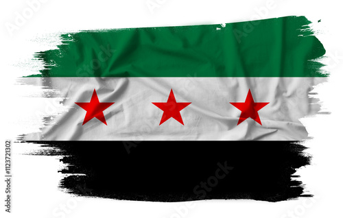 Obraz na płótnie Syria new flag. w salonie