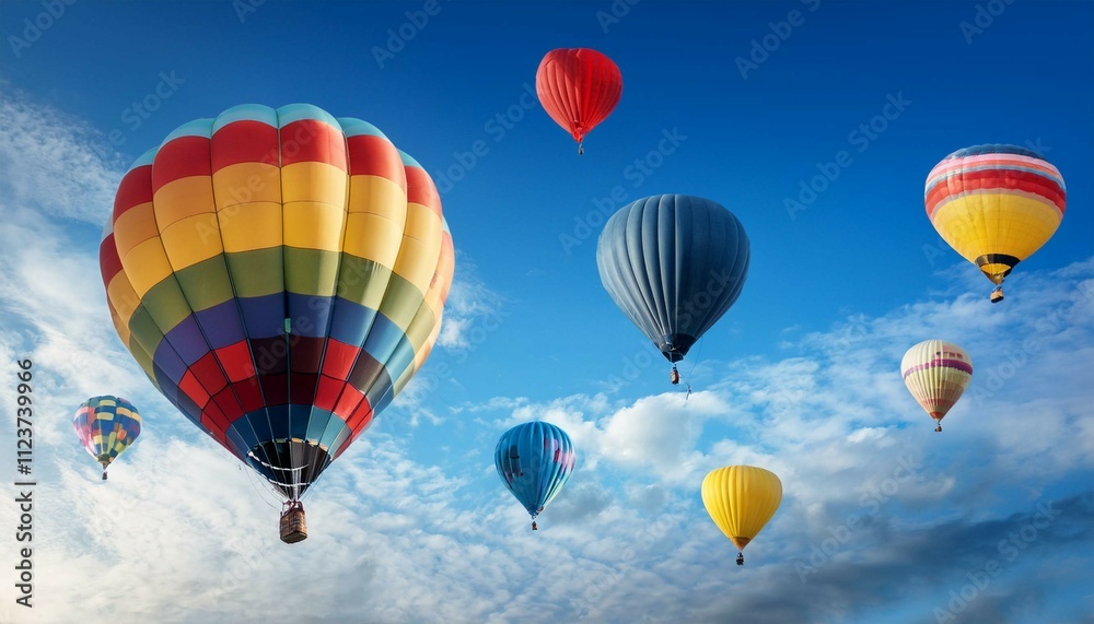 Obraz premium hot air balloon in flight