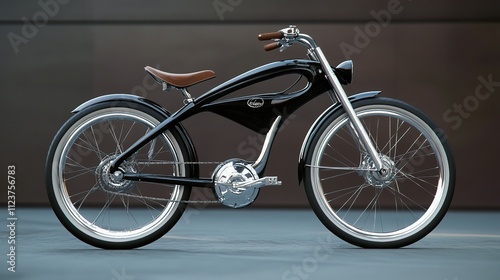 Minimalistic Electric Bike with Futuristic Design and Cutting-Edge Features photo