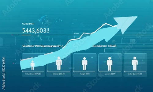 Digital Marketing Strategy Map: Animated Analytics & Interactive Performance Dashboard