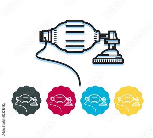 Manual Resuscitator - Non Invasive Ventilation Support - Icon
