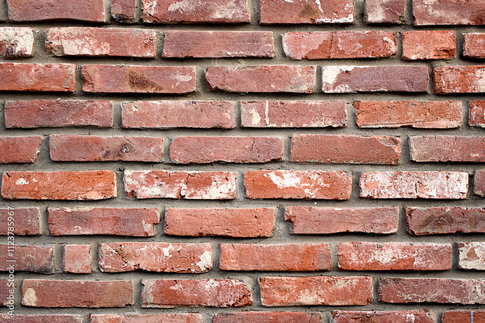 Naklejka premium red brick wall
