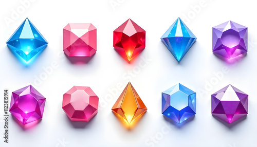 set of diamond for video games