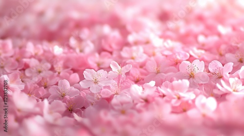Solid carpet of flowers composition background