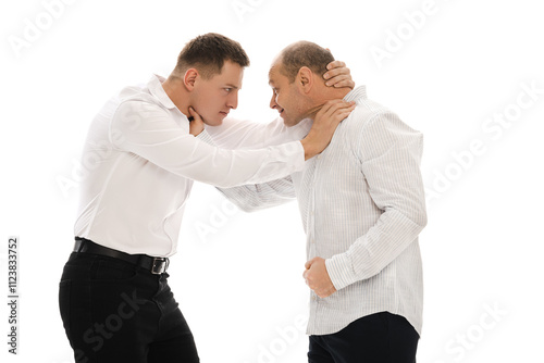 Принти на полотні Fighting